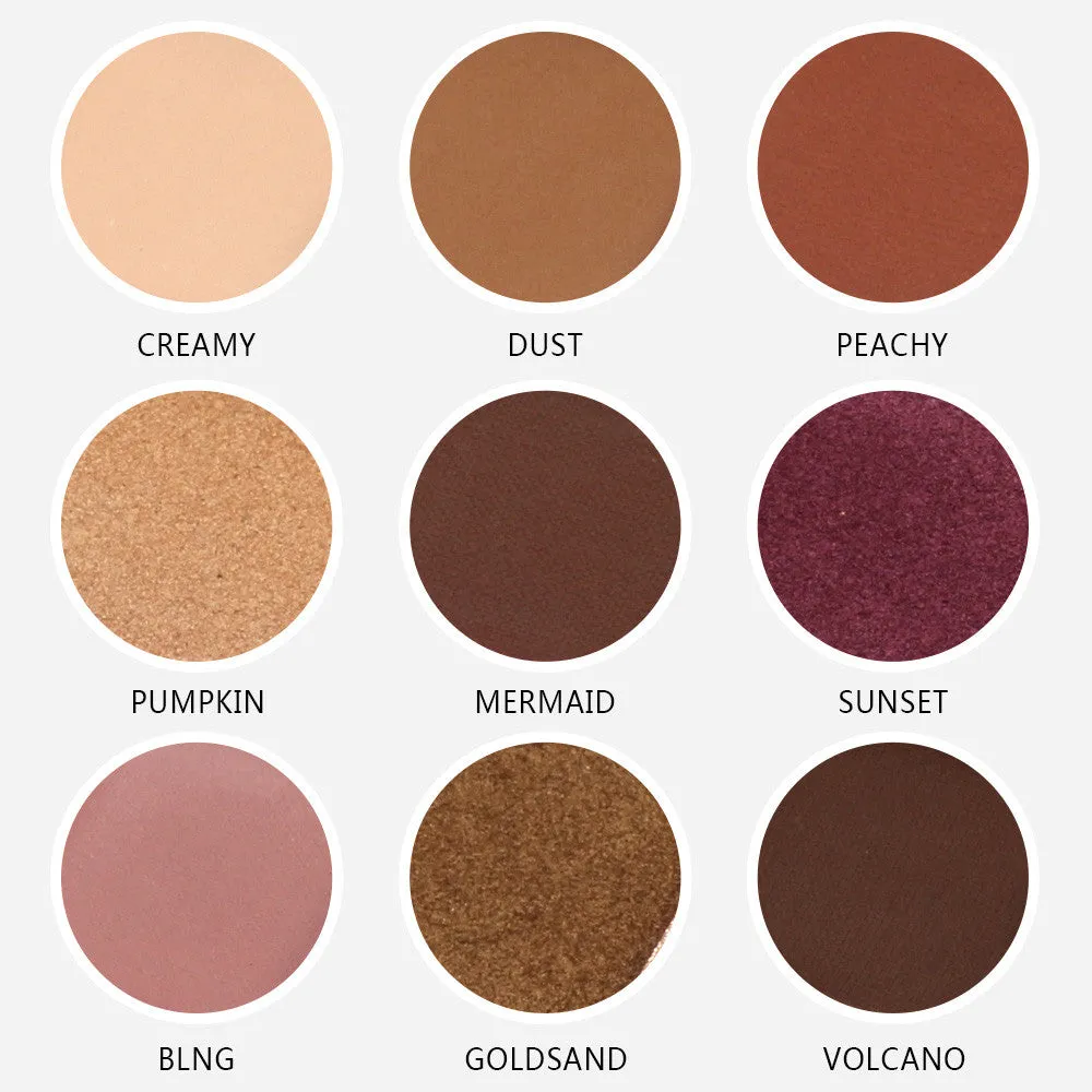 18 Color Shimmer Glitter Eye Shadow Powder Matt Eyeshadow Cosmetic