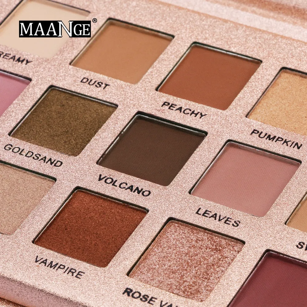18 Color Shimmer Glitter Eye Shadow Powder Matt Eyeshadow Cosmetic