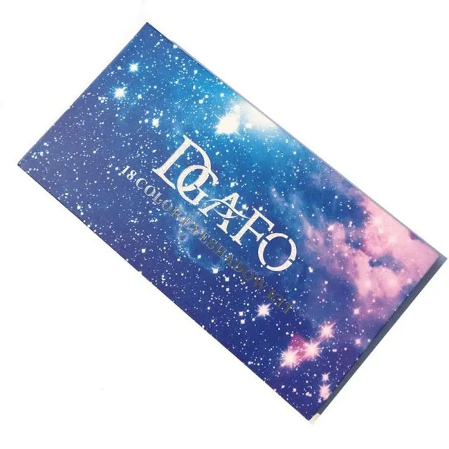18 Colors Sexy Smoky Shimmer Matte Glitter Shimmer Eye Makeup Eyeshadow Palette