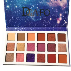 18 Colors Sexy Smoky Shimmer Matte Glitter Shimmer Eye Makeup Eyeshadow Palette