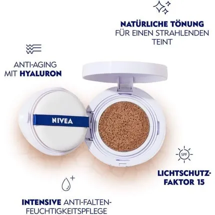 3-in-1 anti-aging pad for natural tone and hydration for dark skin Nivea