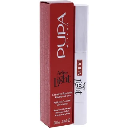 Active Light Illuminating Concealer 001 Luminous Ivory 3.8 ml, Pupa