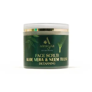 Aloe Vera & Neem Tulsi Detanning Face Scrub (100gm)