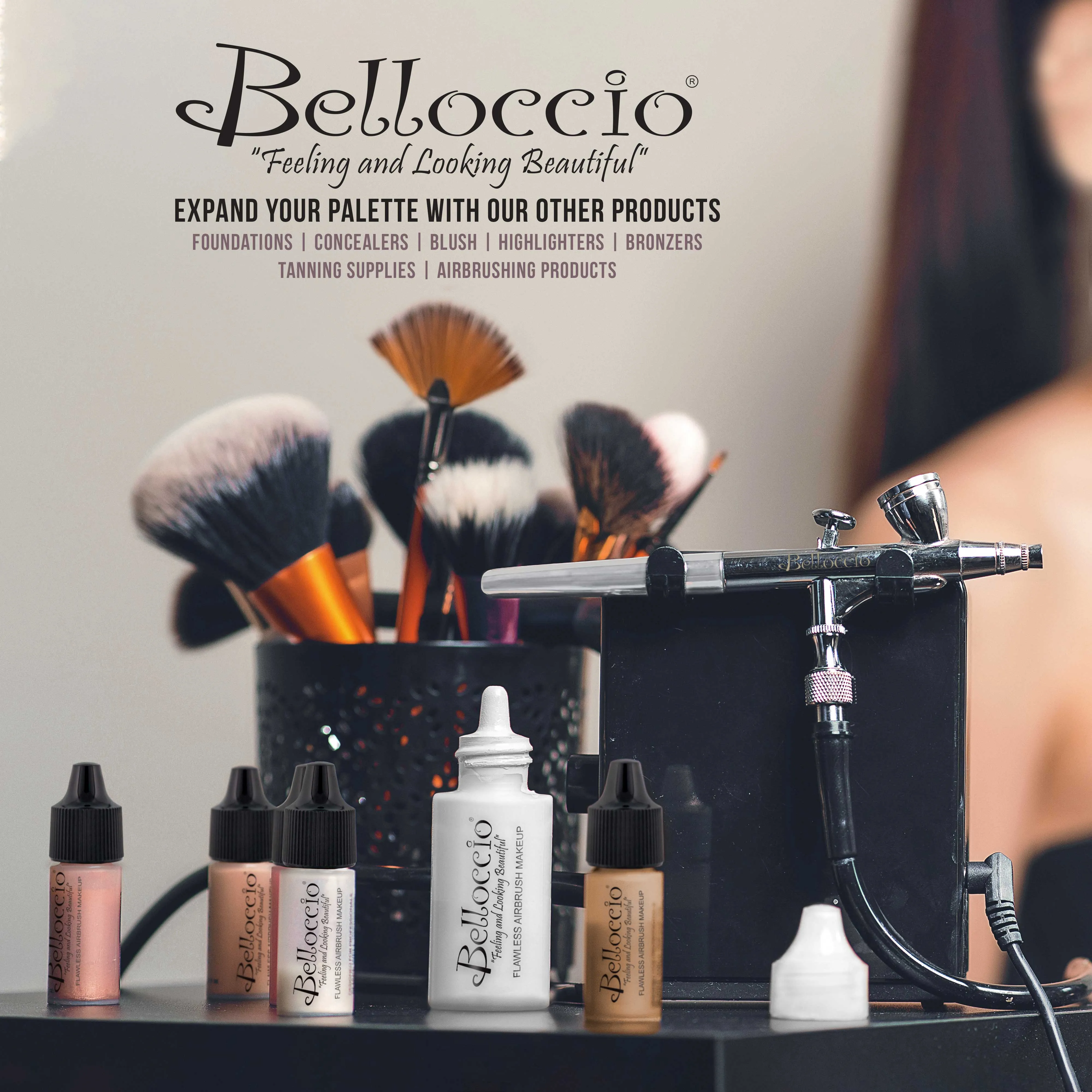 Belloccio High Definition Tan Shade Makeup Concealer 5 gram Jar - Conceal Imperfections, Hide Blemishes, Dark Under Eye Circles, Cosmetic Cream