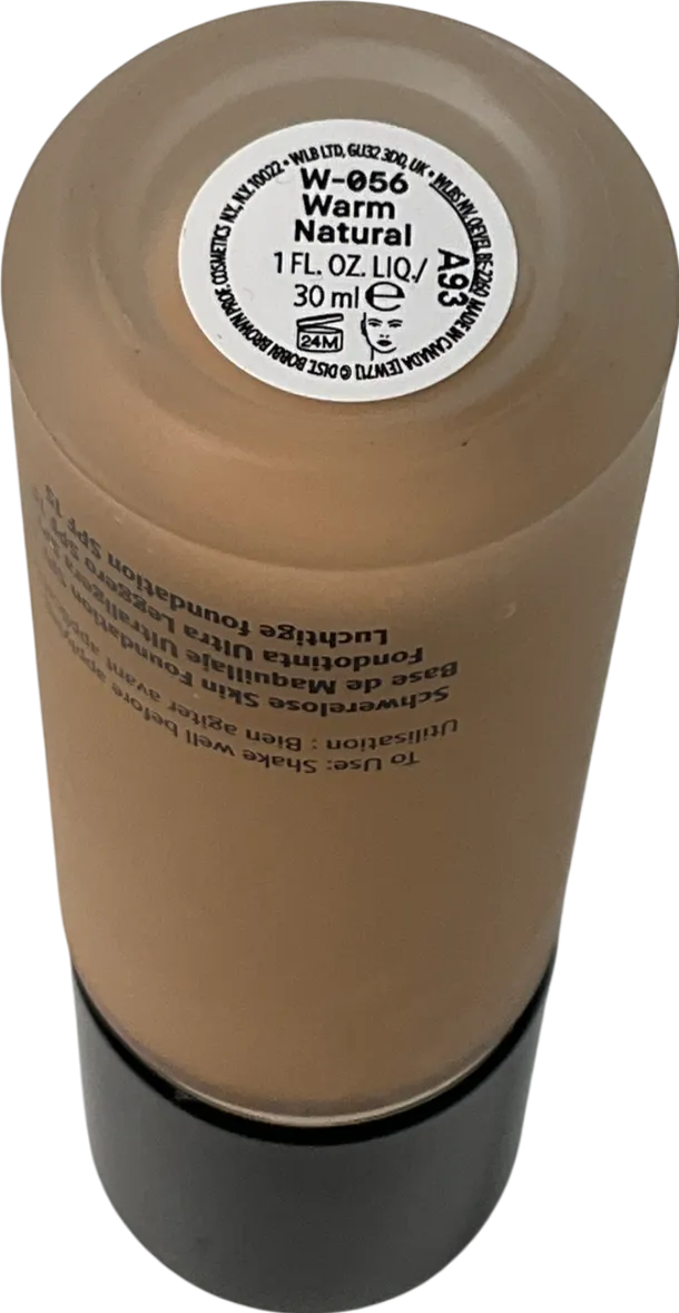 Bobbi Brown Weightless Skin Foundation Spf15 Warm Natural 30ml