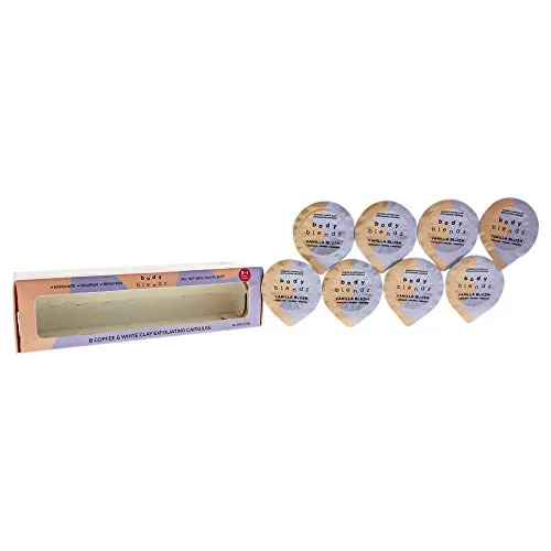 BodyBlendz 2-In-1 Mask And Scrub Exfoliating Capsules  By Bodyblendz For Women - 8 X 10 Ml Exfoliator  8 x 10 ml