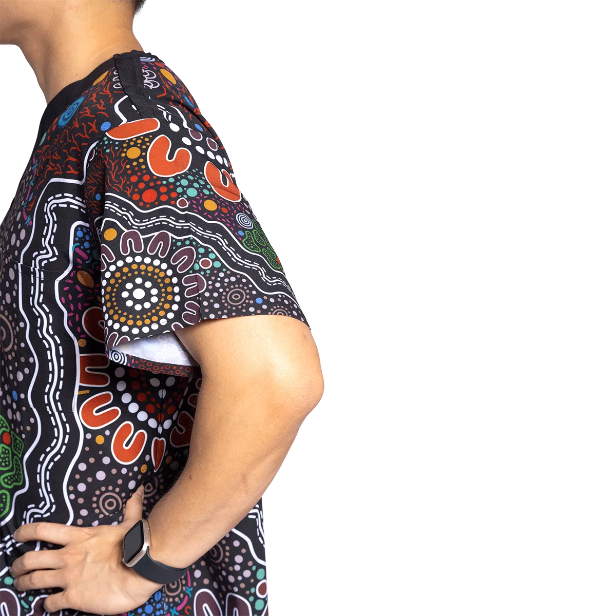 Bundian Way - Unisex Scrubs Top
