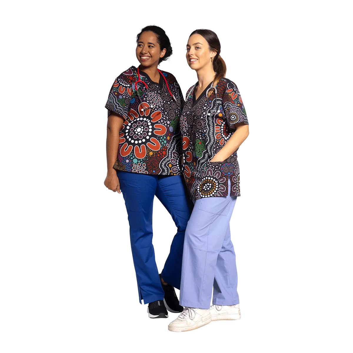 Bundian Way - Unisex Scrubs Top