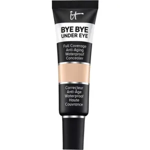 Bye Bye Under Eye Anti-Aging Full Coverage Waterproof Concealer, 0.4 oz. color 24, 0, medium beige, It Cosmetics