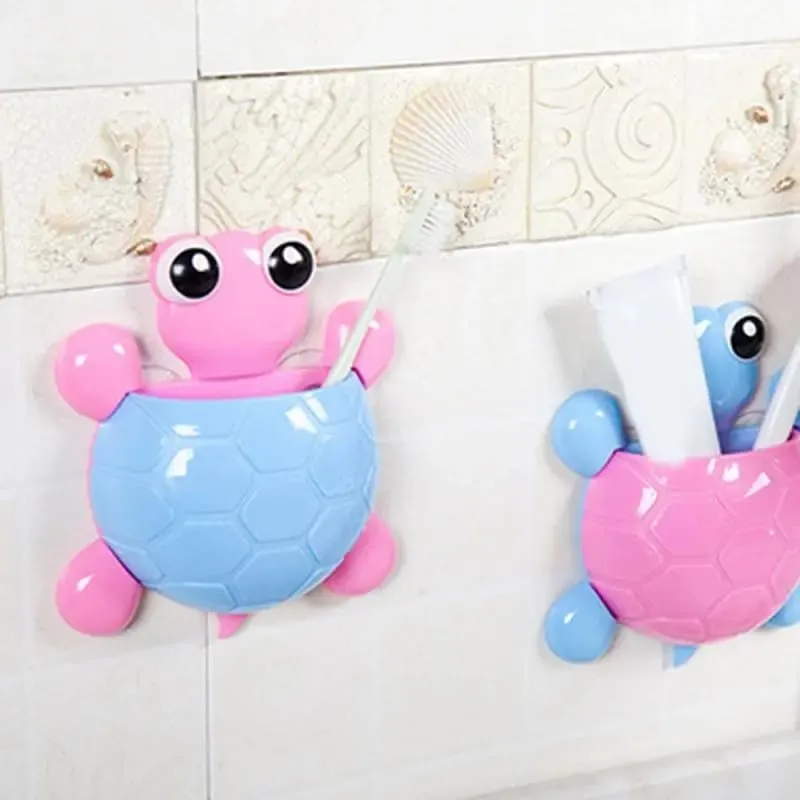 Cartoon Turtle Toothbrush Holder