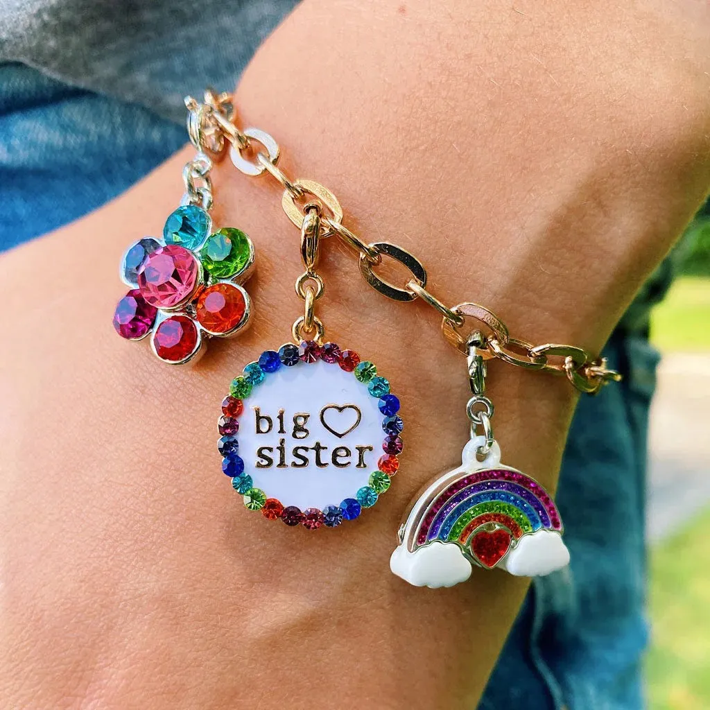 CHARM IT! Glitter Rainbow Charm