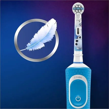Children's rechargeable electric toothbrush 1 handle with Disney Frozen 2 for children from 3 years old , Oral-B