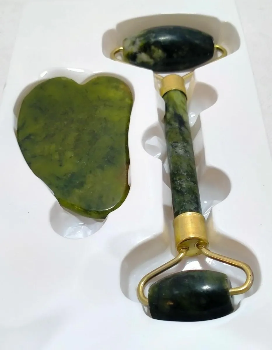Contour Facial Roller and Massager with Stone
