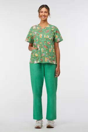 Cottagecore Tattoo Mixed Scrub Set