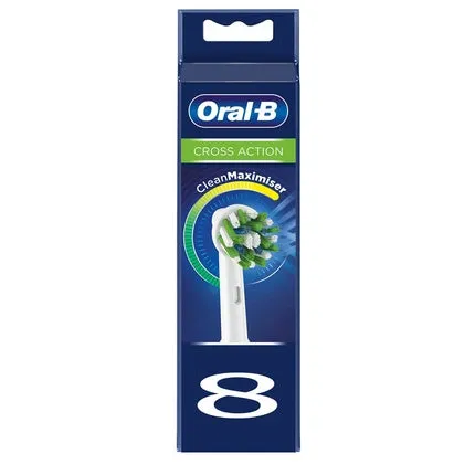 Crossaction – brush attachment, 9 pcs., Oral-B