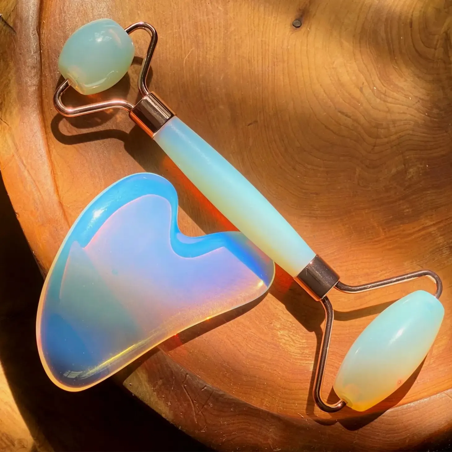 Crystal Stone Beauty Roller