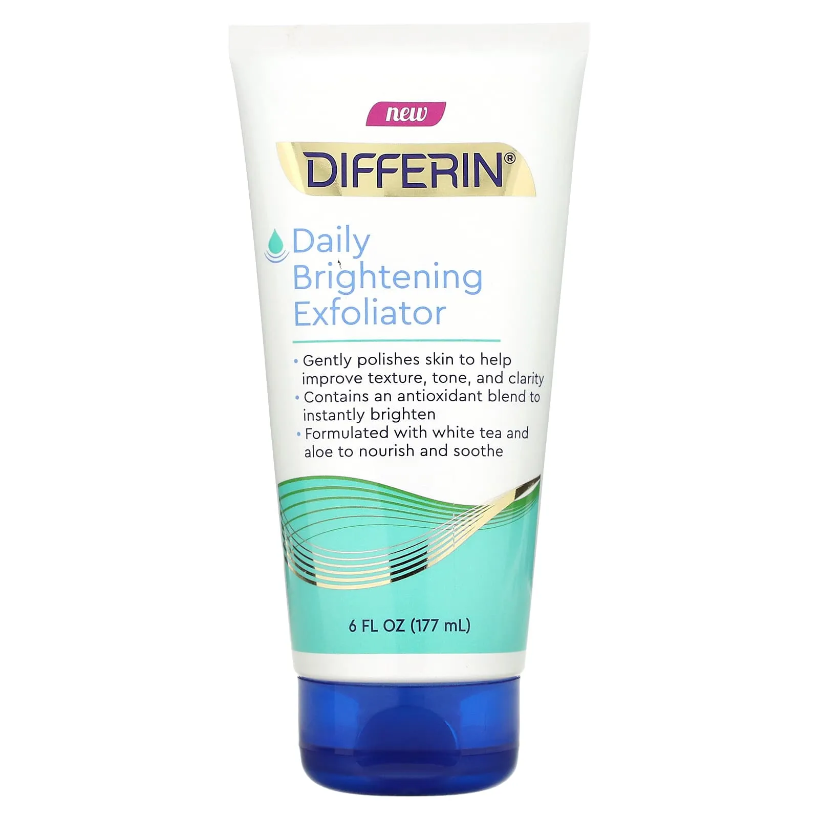 Differin Brightening Exfoliating Cream for daily use, 177 ml