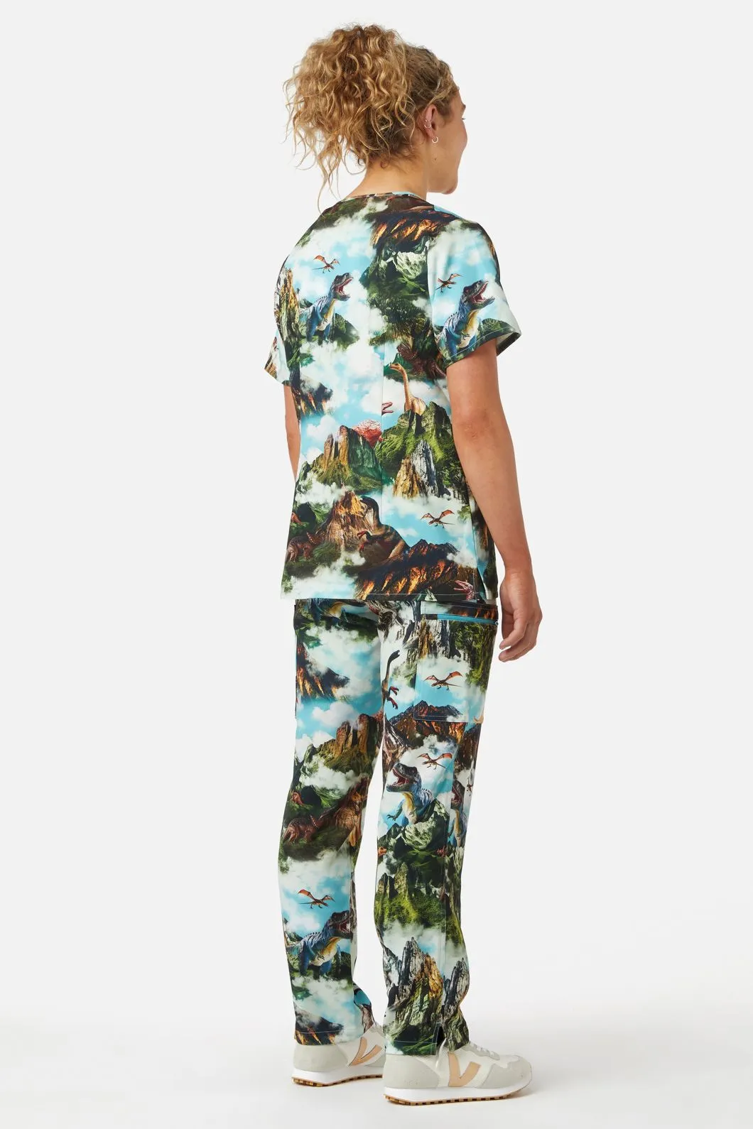 Dino Scene Scrub Set