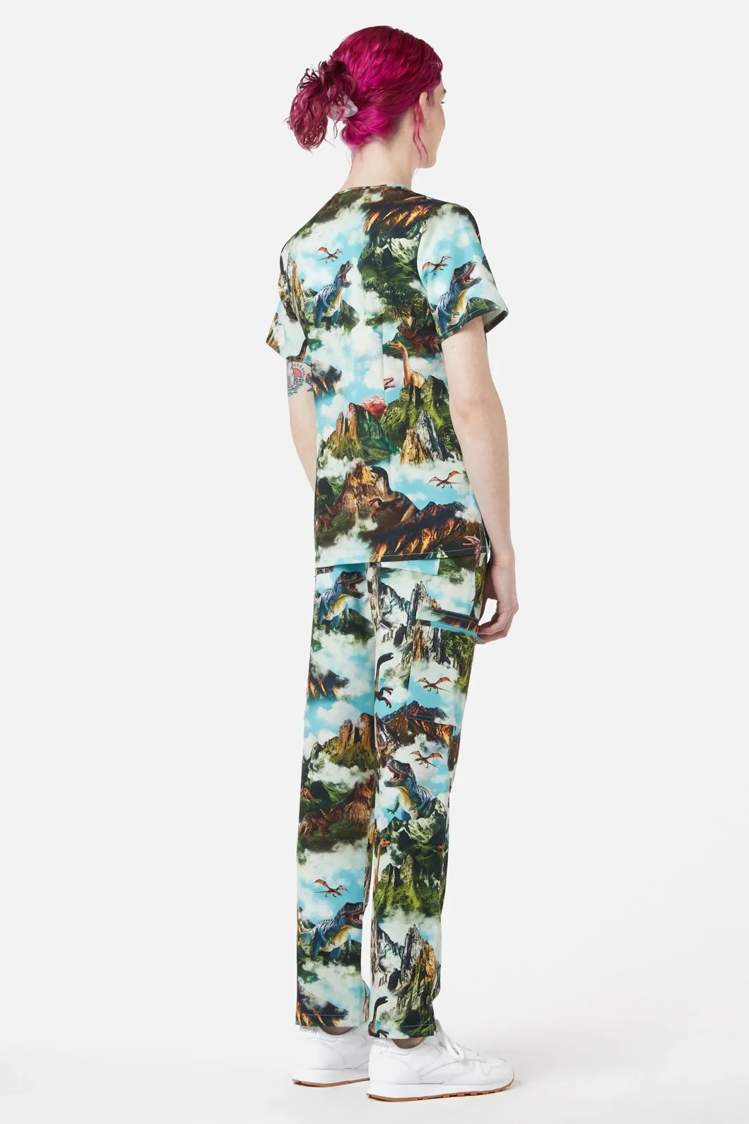 Dino Scene Scrub Set