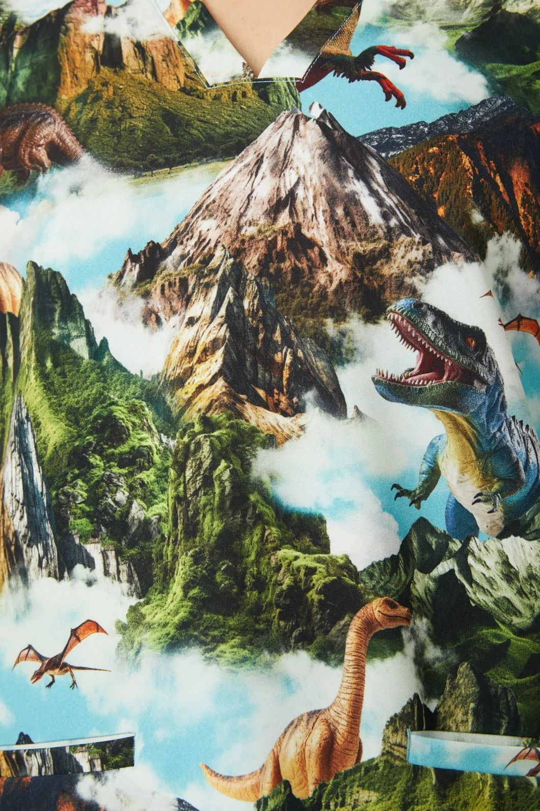 Dino Scene Scrub Set