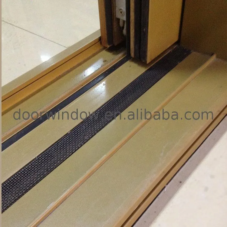 Doorwin 2021Automatic sliding door belt aluminium rollers profile wardrobe