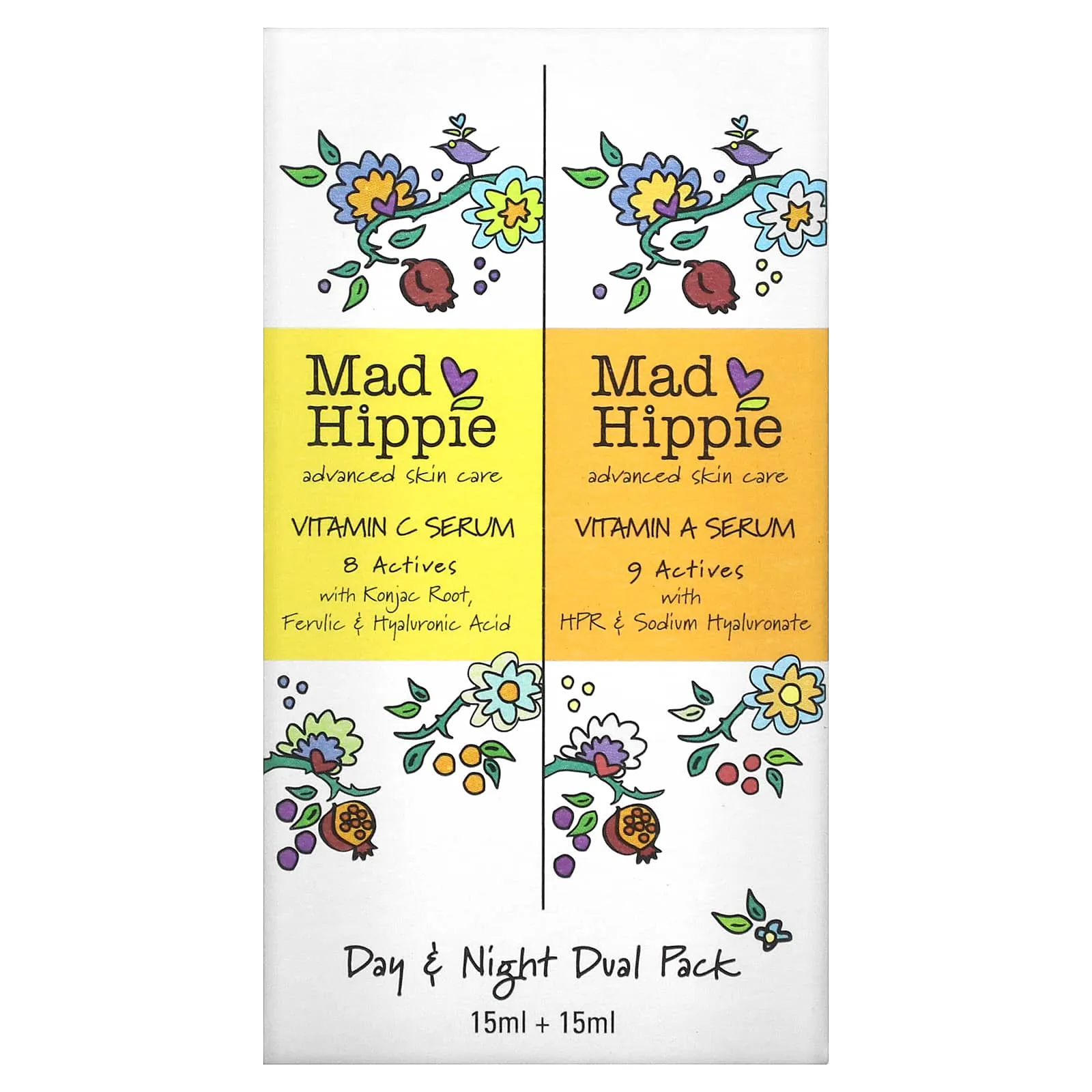 Each Mad Hippie Vitamin C & Vitamin A Serum, 15 ml