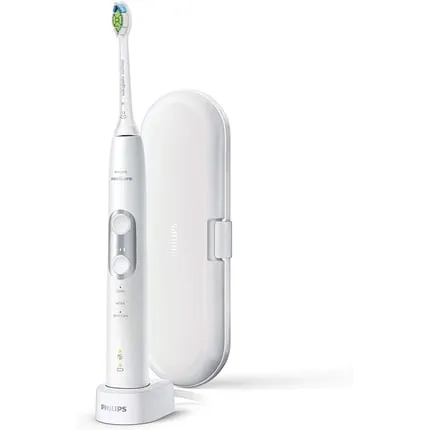 Electric toothbrush for adults Sonicare Hx6877/28, silver and white, Philips