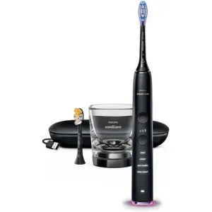 Electric toothbrush Sonicare Diamondclean 9400 with application Hx9917/89, black, Philips