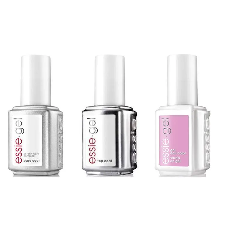Essie Combo - Gel, Base & Top - Backseat Bestie 0.5 oz - #1049G