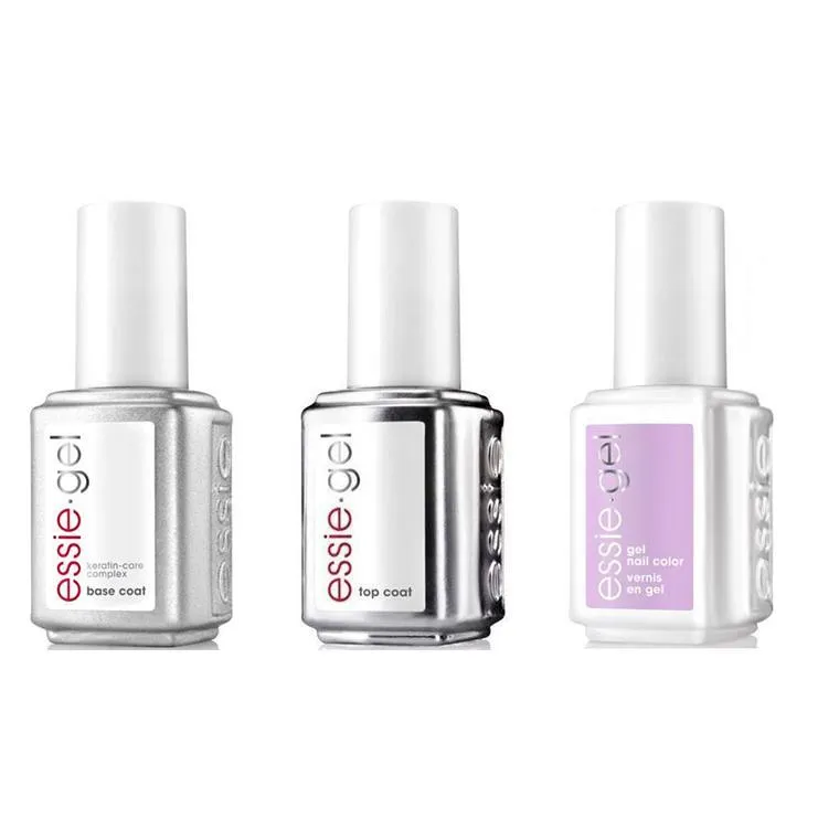 Essie Combo - Gel, Base & Top - Baguette Me Not 0.5 oz - #1054