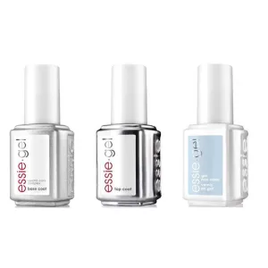 Essie Combo - Gel, Base & Top - Blue-La-La 0.5 oz - #1055