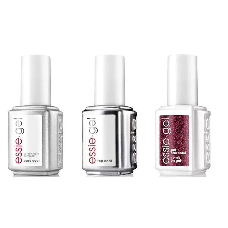 Essie Combo - Gel, Base & Top - Button On Up 5075