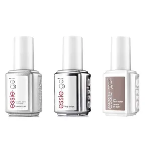 Essie Combo - Gel, Base & Top - Chinchilly 696G