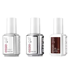 Essie Combo - Gel, Base & Top - Decadent Diva 615G