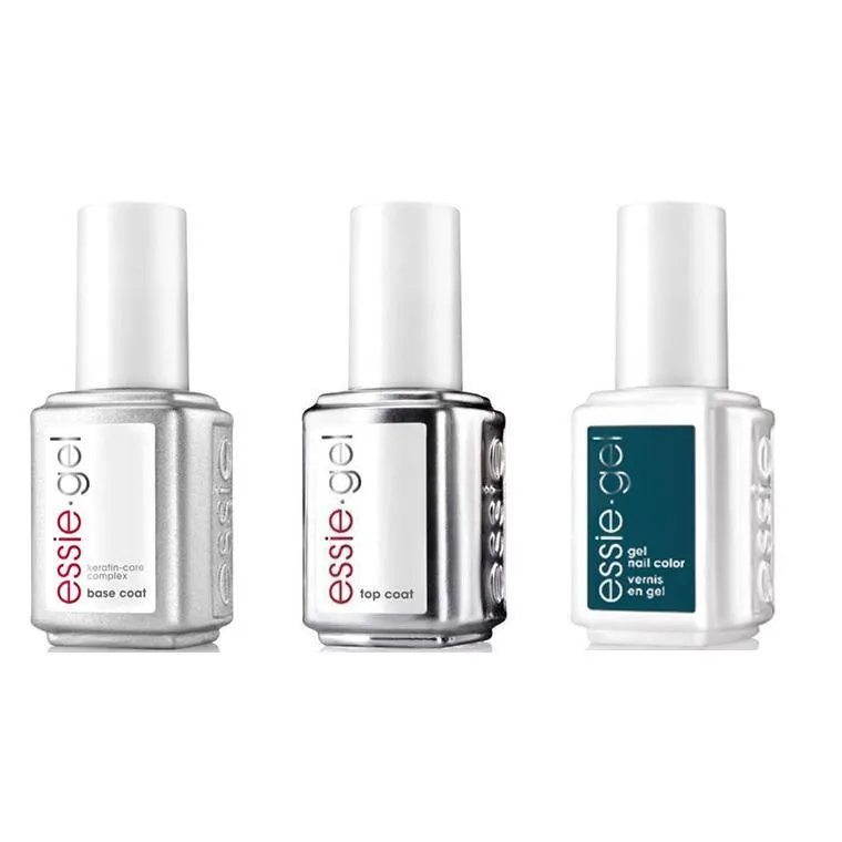 Essie Combo - Gel, Base & Top - On Your Mistletoes 0.5 oz - #1120G