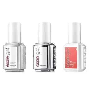 Essie Combo - Gel, Base & Top - Peach Side Babe 909G