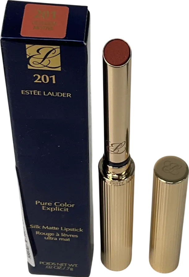 Estee Lauder Pure Color Explicit Silk Matte Lipstick 201 7g