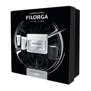 Filorga Lift-Structure Christmas Set Ultra-lifting and firming cream 50 ml Night cream 15 ml Serum 7 ml and scented candle