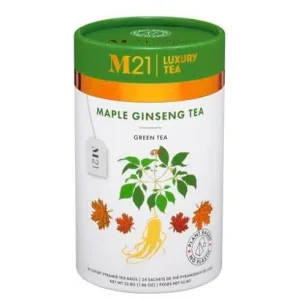 Ginseng Maple Green Tea
