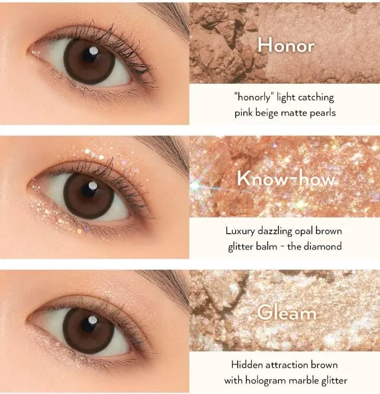 Glitterpedia Eye Palette in N2 All Of Brown