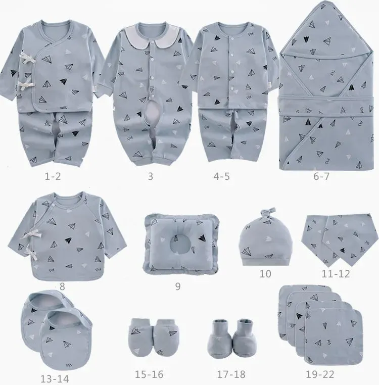 Hi Baby 22 Piece Baby Gift Box – Complete Newborn Care Collection
