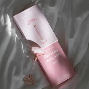 Honey Belle | Rose Quartz Crystal Facial Roller