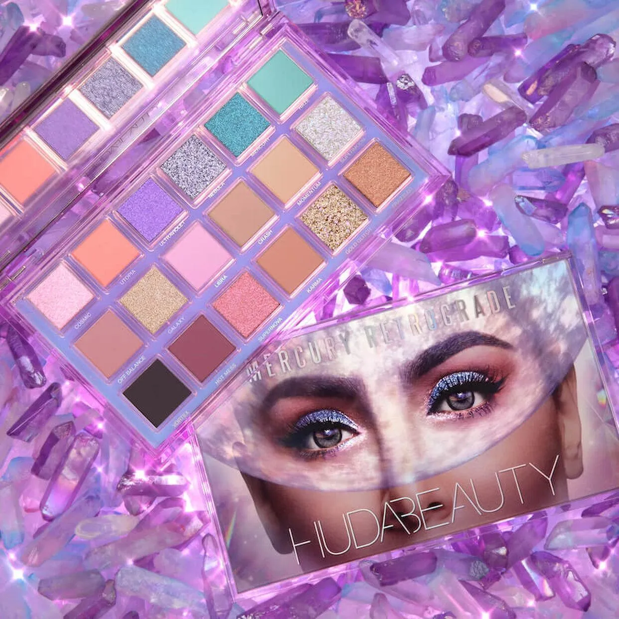 Huda beauty - Mercury Retrograde Eyeshadow Palette
