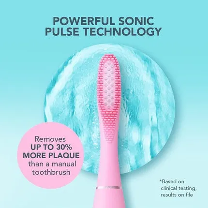Issa 3 Electric Ultra Hygienic 4-in-1 Sonic Toothbrush 16 Intensities Pink , Foreo