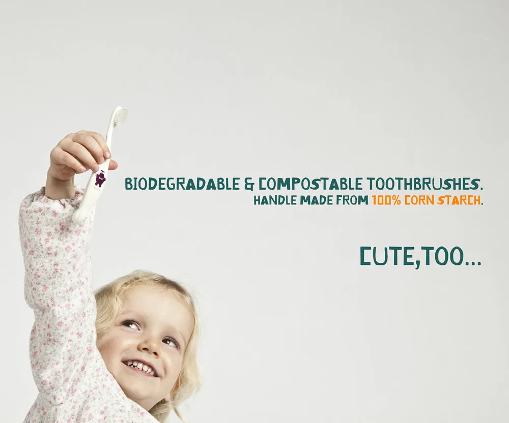 Jack N' Jill Kid's Bio Toothbrush - Elephant