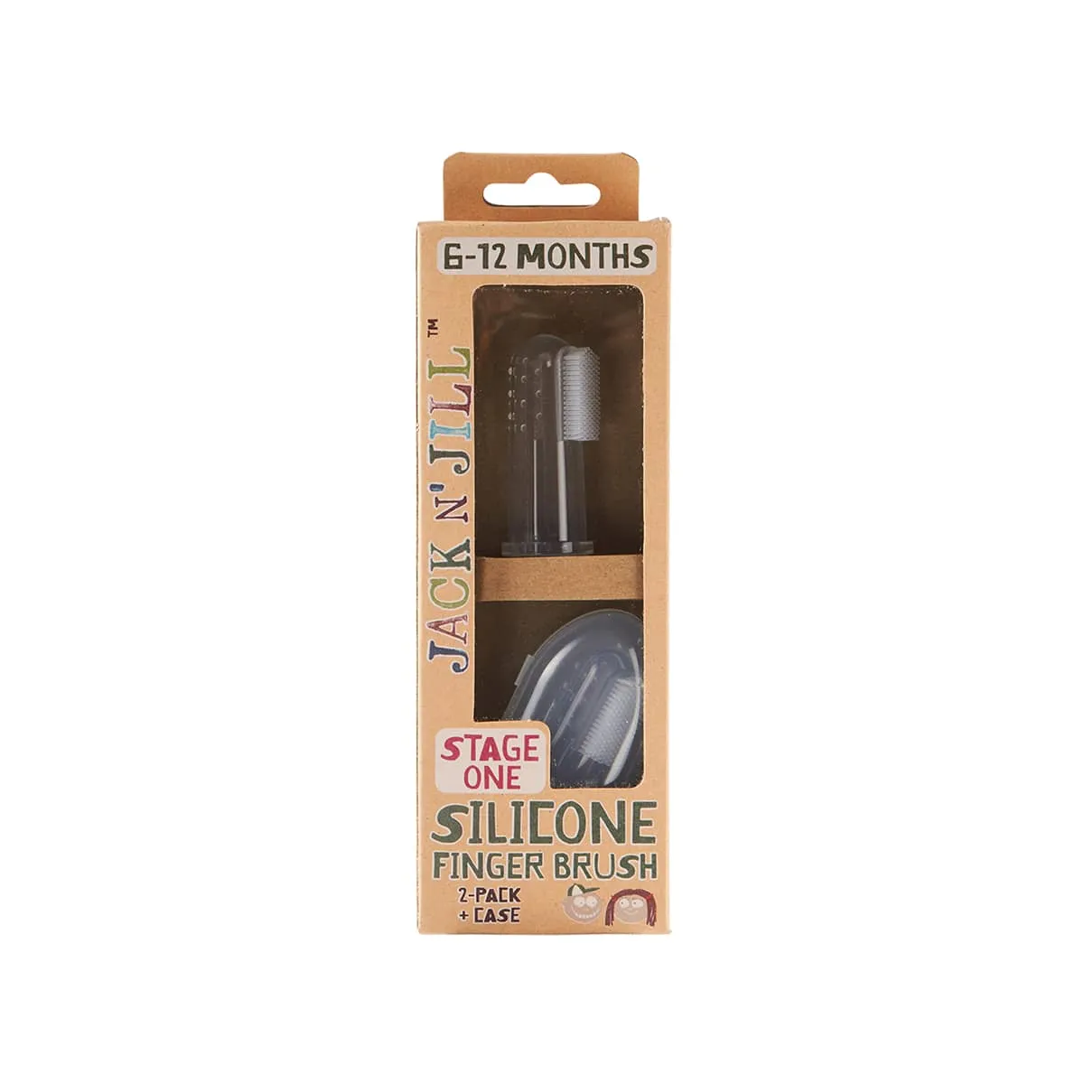 Jack N' Jill Silicone Baby Finger Toothbrushes
