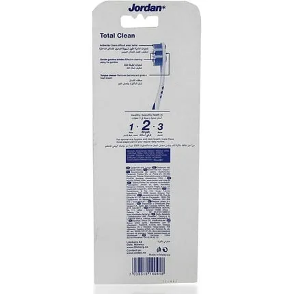Jordan Totalclean Toothbrush Medium - Set of 4, Nike