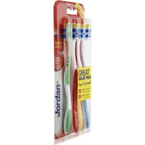 Jordan Totalclean Toothbrush Medium - Set of 4, Nike