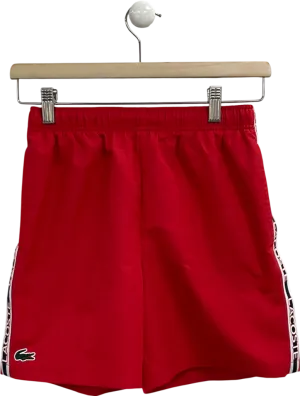 Lacoste Red Electric Waist Shorts 12 Years