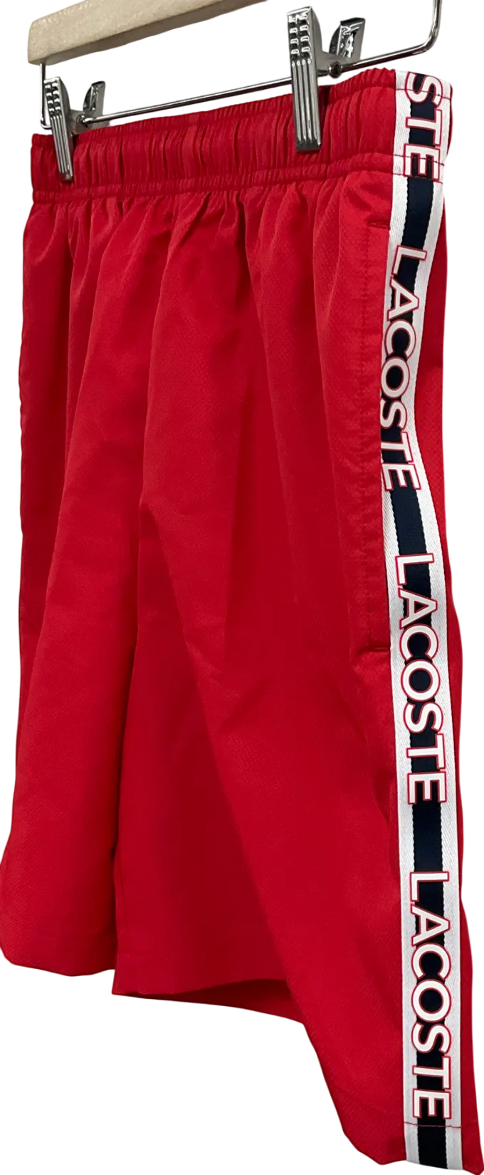 Lacoste Red Electric Waist Shorts 12 Years